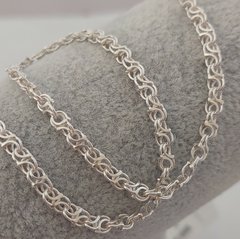 Ланцюжок срібний плетіння Подвійний струмочок