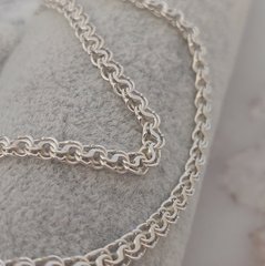 Ланцюжок срібний плетіння Грецький бісмарк