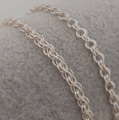 Ланцюжок срібний плетіння Струмочок суперлегкий