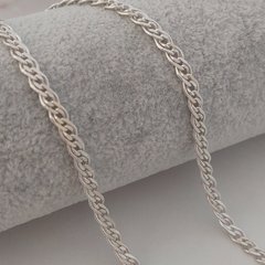 Ланцюжок срібний плетіння Нонна подвійне