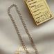 Золотая цепочка с плетением Нонна на шею под кулон или подвес 50 см