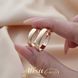 Обручальные кольца золотые гладкие Европейка классические пара 4 мм