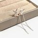 Сережки протяжки срібло з золотими вставками і цирконами кролики