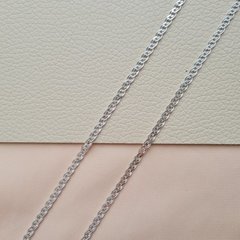 Срібний ланцюжок на шию з плетінням Нонна